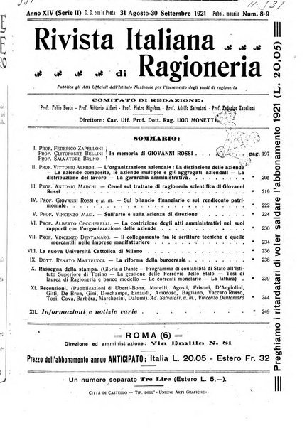 Rivista italiana di ragioneria