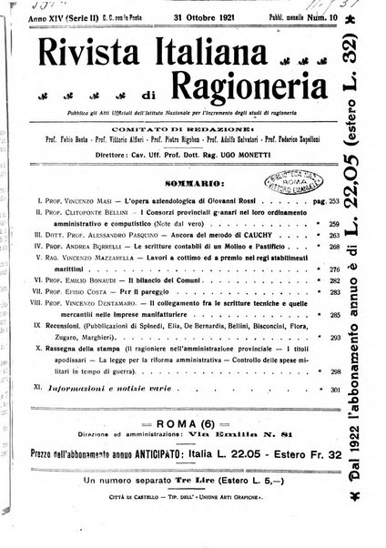 Rivista italiana di ragioneria