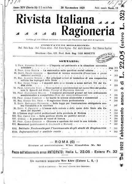 Rivista italiana di ragioneria