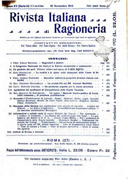 Rivista italiana di ragioneria