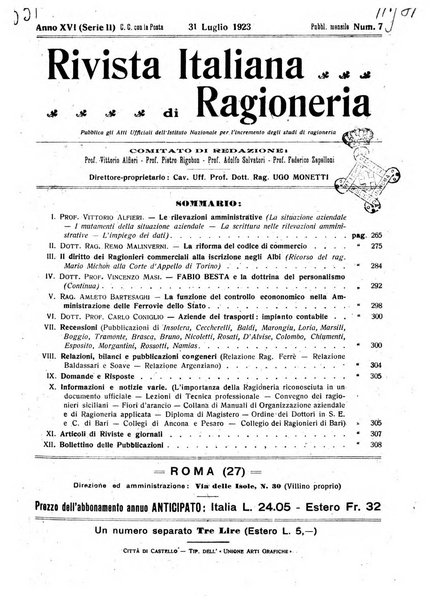 Rivista italiana di ragioneria