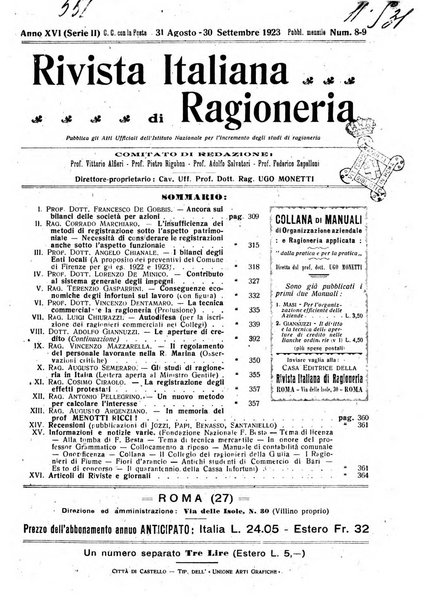 Rivista italiana di ragioneria