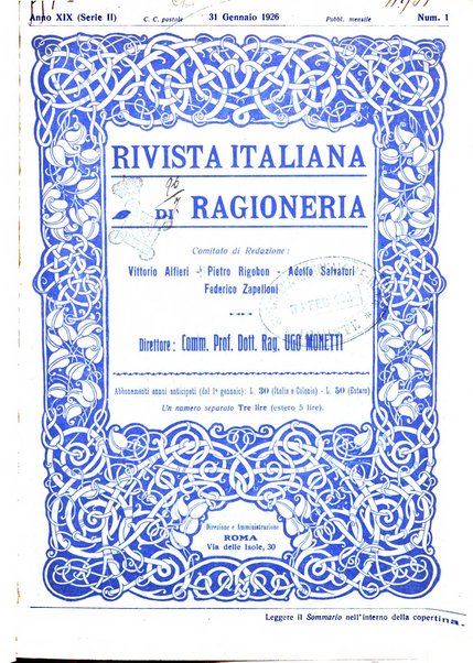 Rivista italiana di ragioneria