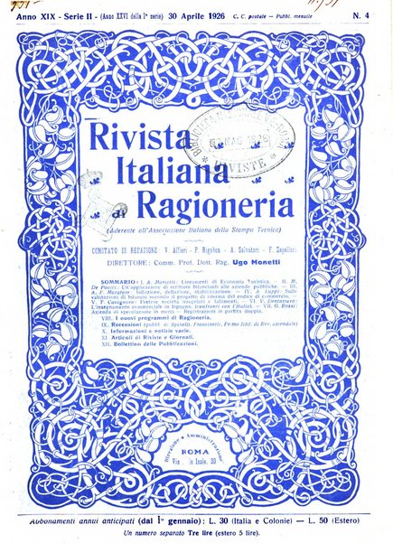 Rivista italiana di ragioneria