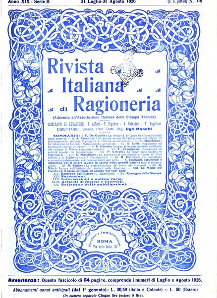 Rivista italiana di ragioneria