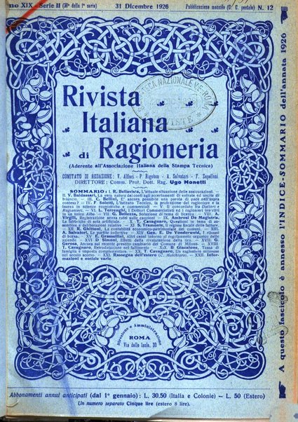 Rivista italiana di ragioneria