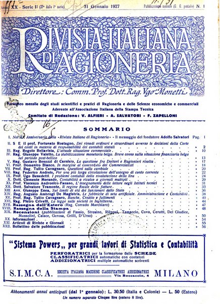 Rivista italiana di ragioneria