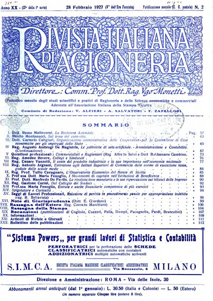 Rivista italiana di ragioneria