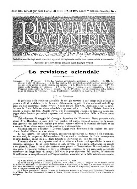 Rivista italiana di ragioneria