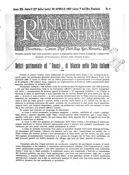 Rivista italiana di ragioneria