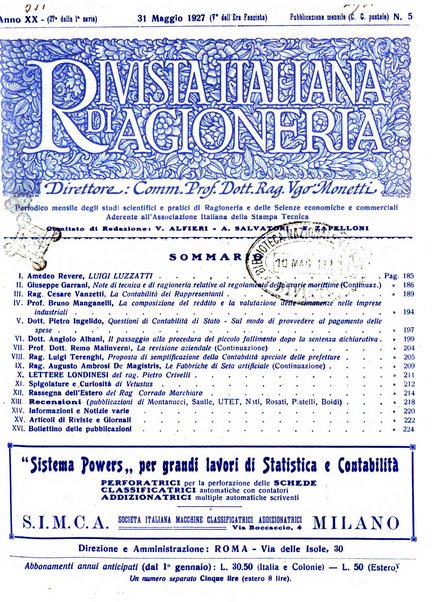 Rivista italiana di ragioneria