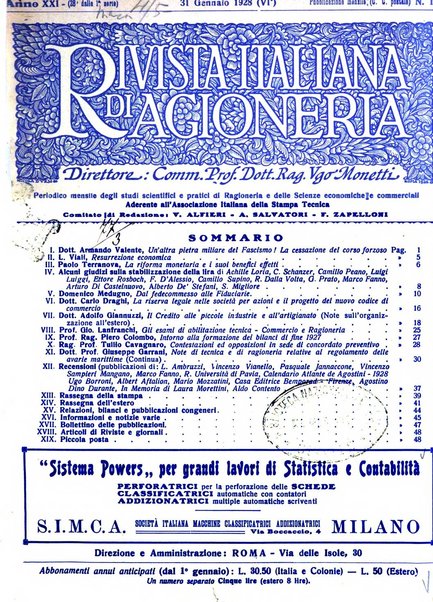 Rivista italiana di ragioneria