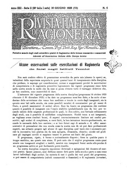 Rivista italiana di ragioneria