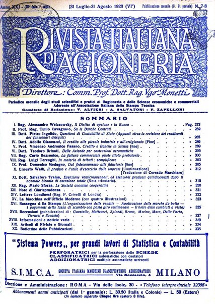 Rivista italiana di ragioneria