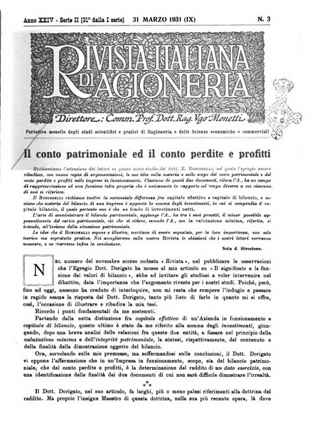 Rivista italiana di ragioneria