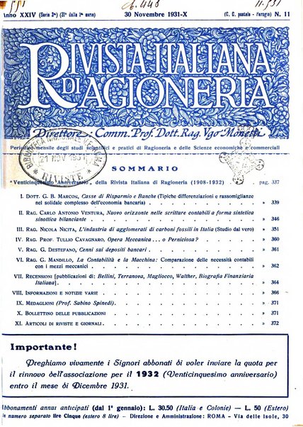 Rivista italiana di ragioneria