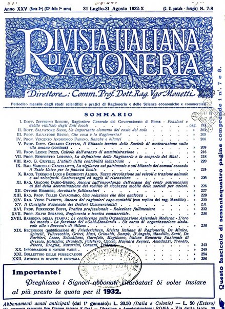 Rivista italiana di ragioneria