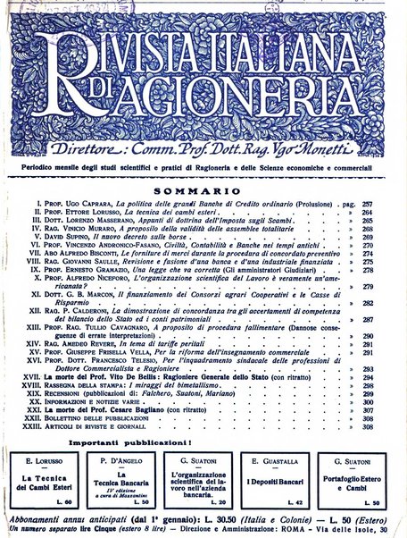 Rivista italiana di ragioneria