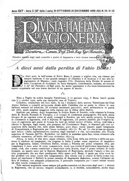 Rivista italiana di ragioneria