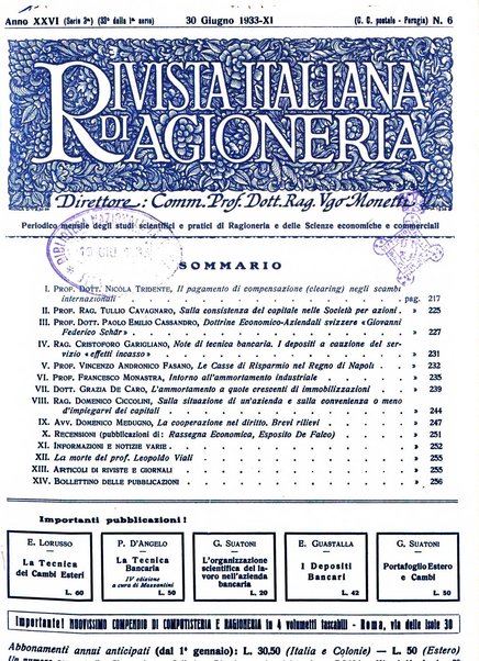 Rivista italiana di ragioneria