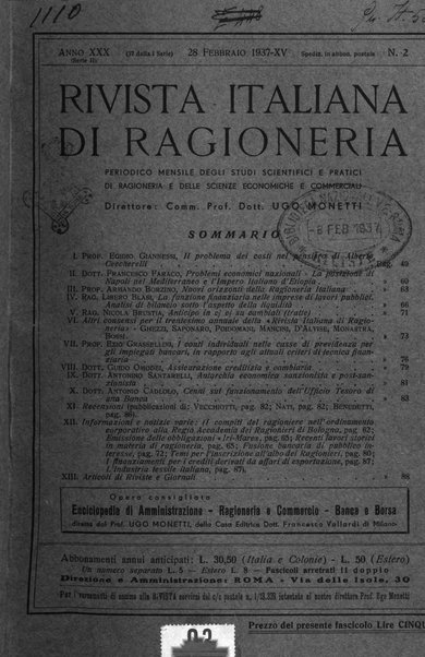 Rivista italiana di ragioneria