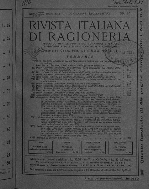 Rivista italiana di ragioneria