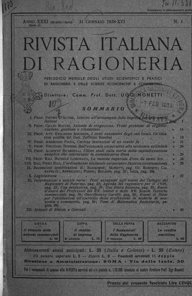 Rivista italiana di ragioneria