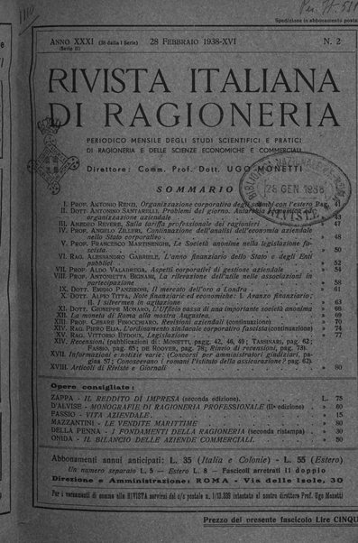 Rivista italiana di ragioneria