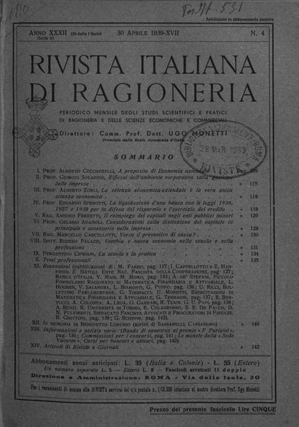 Rivista italiana di ragioneria