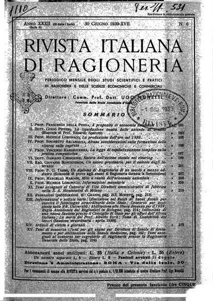 Rivista italiana di ragioneria