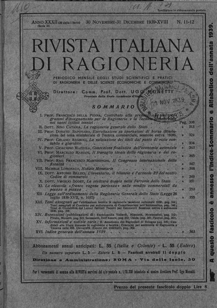 Rivista italiana di ragioneria