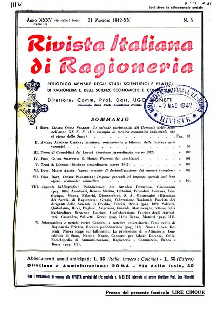 Rivista italiana di ragioneria