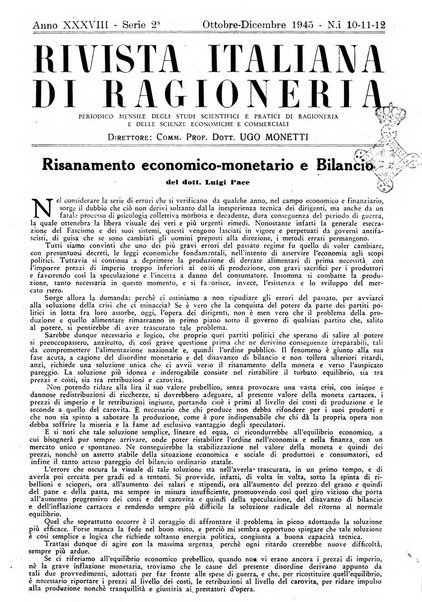 Rivista italiana di ragioneria