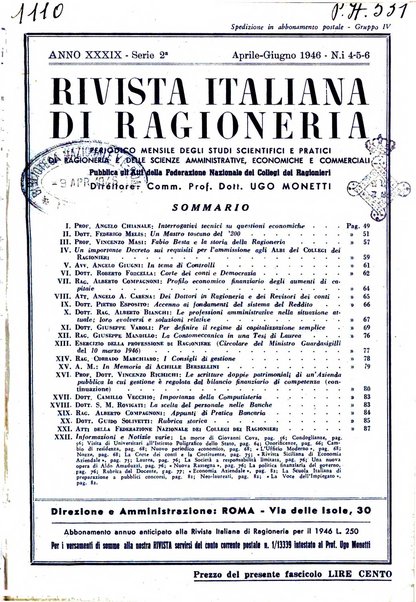 Rivista italiana di ragioneria