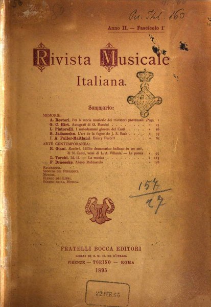 Rivista musicale italiana