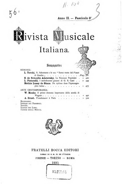 Rivista musicale italiana