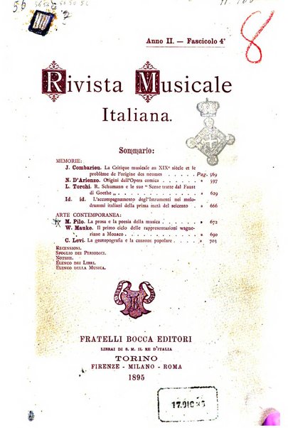 Rivista musicale italiana