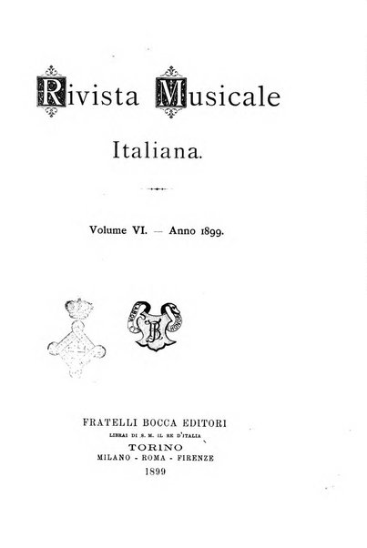 Rivista musicale italiana