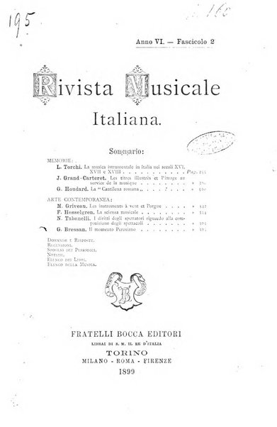 Rivista musicale italiana