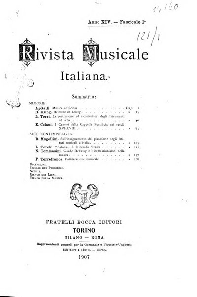 Rivista musicale italiana