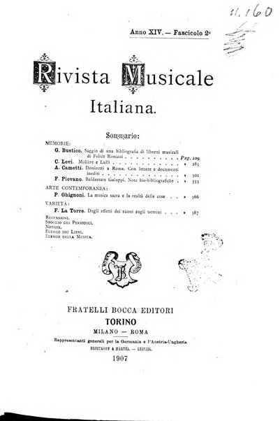 Rivista musicale italiana