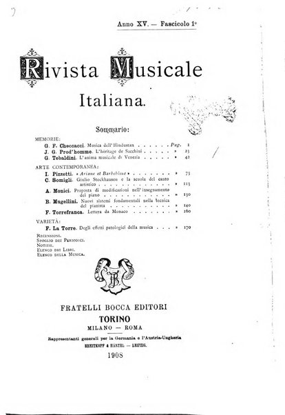 Rivista musicale italiana