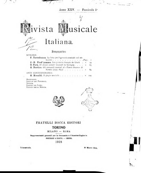 Rivista musicale italiana