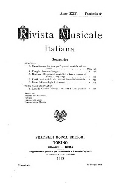 Rivista musicale italiana