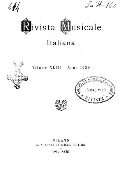 Rivista musicale italiana