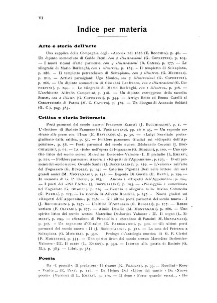 Aurea Parma rivista di storia, letteratura, arte