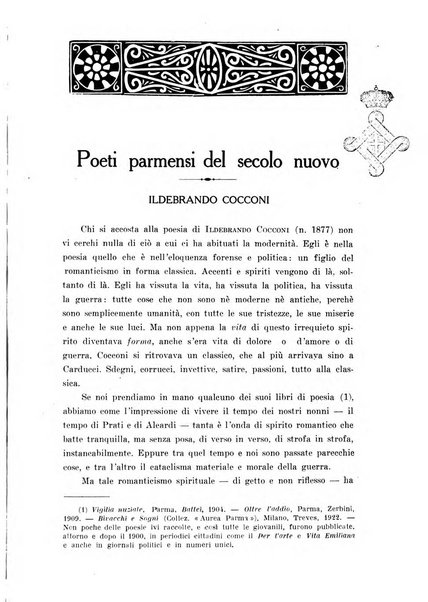 Aurea Parma rivista di storia, letteratura, arte