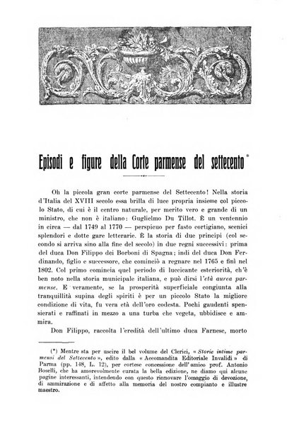 Aurea Parma rivista di storia, letteratura, arte