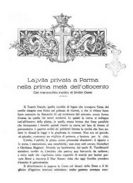 Aurea Parma rivista di storia, letteratura, arte