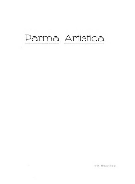 Aurea Parma rivista di storia, letteratura, arte